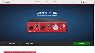Focusrite Clarett 2Pre USB - 27000р с Америки