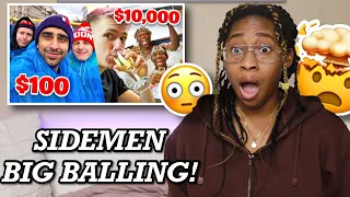 AMERICAN REACTS TO SIDEMEN $10,000 VS $100 HOLIDAY! 😳 | Favour