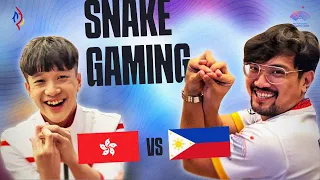 SNAKE GAMING in Asian Games DTK - Philippines vs. Hong Kong