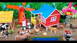 Top the most creative diy miniature Farm Diorama - Farm House for Cow, Horse, Pig - Barn Animals 14.