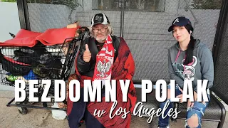 Wywiad z bezdomnym Polakiem żyjącym na ulicach Los Angeles | Polacy w USA #usa #bezdomni