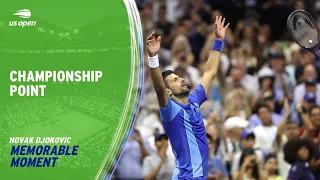 Championship Point | Novak Djokovic Wins Record 24th Grand Slam Title | 2023 US Open