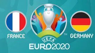 FRANCE vs GERMANY ᴴᴰ 15.06.2021 | UEFA EURO 2020 | Matchday 1 Group F | PES 2021 🇫🇷 🏆 🇩🇪