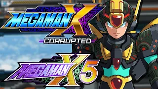 「PS1」 Mega Man X Corrupted - Opening Stage X (Mega Man X5 Style)