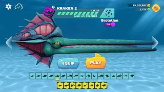 GOT NEW KRAKEN 85% OFF IN HUNGRY SHARK EVOLUTION NEW MAP - Hungry Shark Evolution