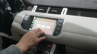 2015 Range rover  evoque  apple carplay install