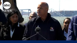 Maryland Gov. Wes Moore says 'we are going to rise to meet this moment' in wake of bridge collapse