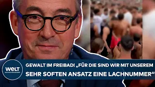 DEUTSCHLAND: Gewalt in Freibädern! "Für die sind wir mit unserem sehr soften Ansatz eine Lachnummer"