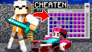 ich CHEATE illegale SHADE RÜSTUNG in Minecraft BEDWARS