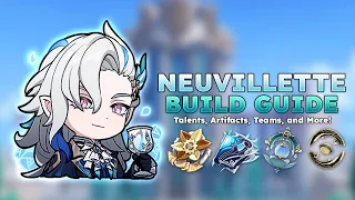 A Strong & Flexible Hydro DPS! | Neuvillette Build Guide | Genshin Impact 4.1