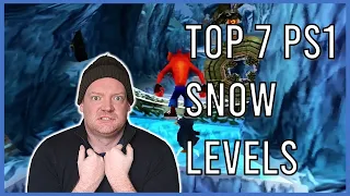 Top 7 PS1 Snow Levels | Ft Caddicarus Cameo