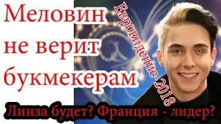 Меловин не верит букмекерам. Линза будет? Франция - лидер? Обзор