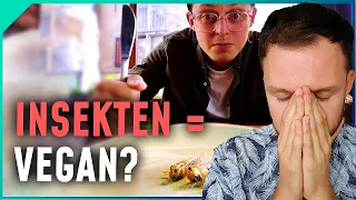 Veganer reagiert auf: "Empfinden Insekten Schmerzen?" von Breaking Lab