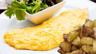 Mix eggs with potatoes, it’s so delicious! Easy breakfast lunch or dinner/ ASMR Recipe