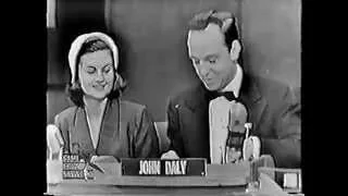 IT'S NEWS TO ME with John Charles Daly - DEBUT (May 11, 1951)