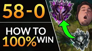 58 GAME WINSTREAK: How to Hit Master UNDEFEATED - Pro Tips to WIN like Tarzaned | LoL Ranked Guide