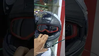 New LS2 Helmet flip up the chin bar while riding helmet | HELMET LS2| LS2 FF 902