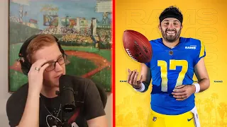 "Baker is unbelievably lucky" | Reaction to LA Rams Claiming Baker Mayfield
