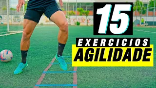 15 EXERCÍCIOS DE AGILIDADE | TREINO FISICO PARA JOGADOR DE FUTEBOL