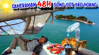 Cameraman thử thách sinh tồn 48H trên đảo hoang | Survive alone on a deserted island