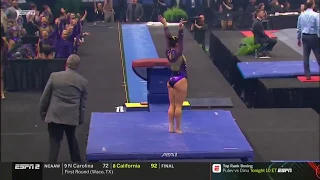 McKenna Kelley (LSU) 2019 Vault SEC Championships 9.9