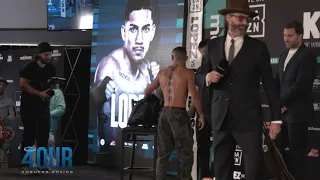 Teofimo Lopez-George￼ Kambosos Weigh-in At Madison Square Garden