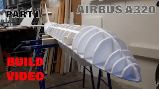 RC Airbus A320-200 build video | Part 1 by RC builder