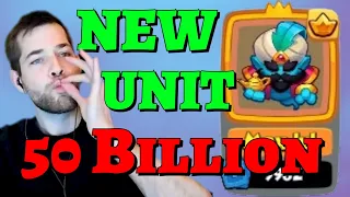 NEW UNIT GENIE is only for GENIUSES | 50 Billion damage game | Rush Royale