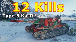 World of Tanks Type 5 Ka-Ri - 12 Kills