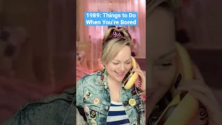 1989: Things to Do When Bored #80skid #bored #80saesthetic #80snostalgia #carmenqgollihar #shorts