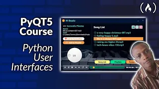 Python User Interface Project – Use PyQt5 to Code a Music Player