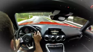 Mercedes AMG GT Onboard Winding Road