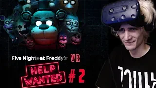 XQC PLAYS FIVE NIGHTS AT FREDDY'S VR: HELP WANTED (FNAF VR) | Part 2 | xQcOW