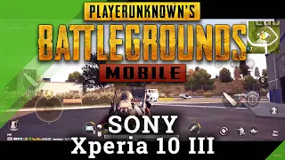 Sony Xperia 10 III PUBG New State Game Test (Screen Recorder) - Snapdragon 690 5G FPS