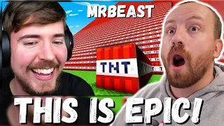 THIS IS EPIC!!! MrBeast Gaming World's Largest Experiment! (FIRST REACTION!)