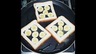 Banana French Toast | Banana Toast | Shorts | Ytshorts | Diary Of Food