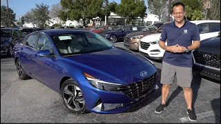 Is the 2021 Hyundai Elantra Limited the BEST new compact car to BUY?