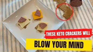 You Need to Make the Best Keto Sesame Flaxseed Cracker 😋