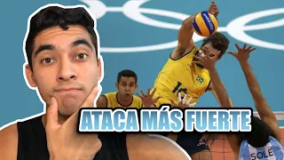 ¿Cómo ATACAR más fuerte en VOLEIBOL? / Mecánica del remate parte 1