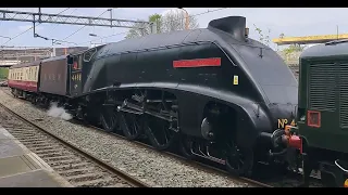 "Sir Nigel Gresley" | LNER A4 'Pacific' 4498 | World's Fastest Steam Locomotive Class Back on Track