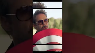 Tony Stark return to  shield of captain America#edit #attitude #short