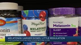 Melatonin on the rise, experts warn against taking too much