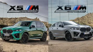 The New BMW X6 M 2024 vs BMW X5 M Competition 2024 | Which One Should You Buy?