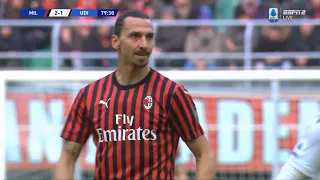 Zlatan Ibrahimović | Milan 3-2 Udinese | 2019-20 Serie A Giornata 20