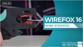 How To Use WIREFOX 16 Wire Stripper? [PHOENIX CONTACT 1212155]