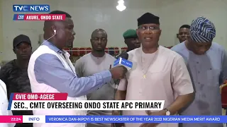 "Everyone Is A Winner But There Will Be One Flag Bearer," Omo-Agege On APC Ondo Governorship Primary