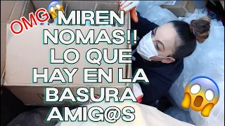 OMG😱 Tienda Dejo Cajas Completas De cosas Enmedio De La BASURA😲Lo Que Tiran En USA🇺🇸Dumpster Diving