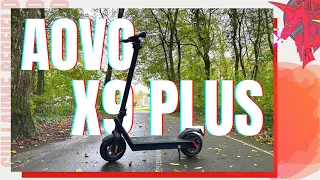 Aovo X9 Plus Full Review | 40+ KM/H Electric Scooter | Is it worth $799 ?