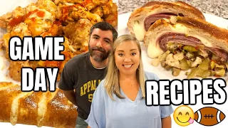 GAME DAY RECIPES | FOOTBALL FOOD | WHATS FOR DINNER FOOTBALL FOOD | COOK WITH ME | JESSICA O'DONOHUE