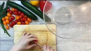 Новый салат каждый день! Vlog из кухни. День 6
